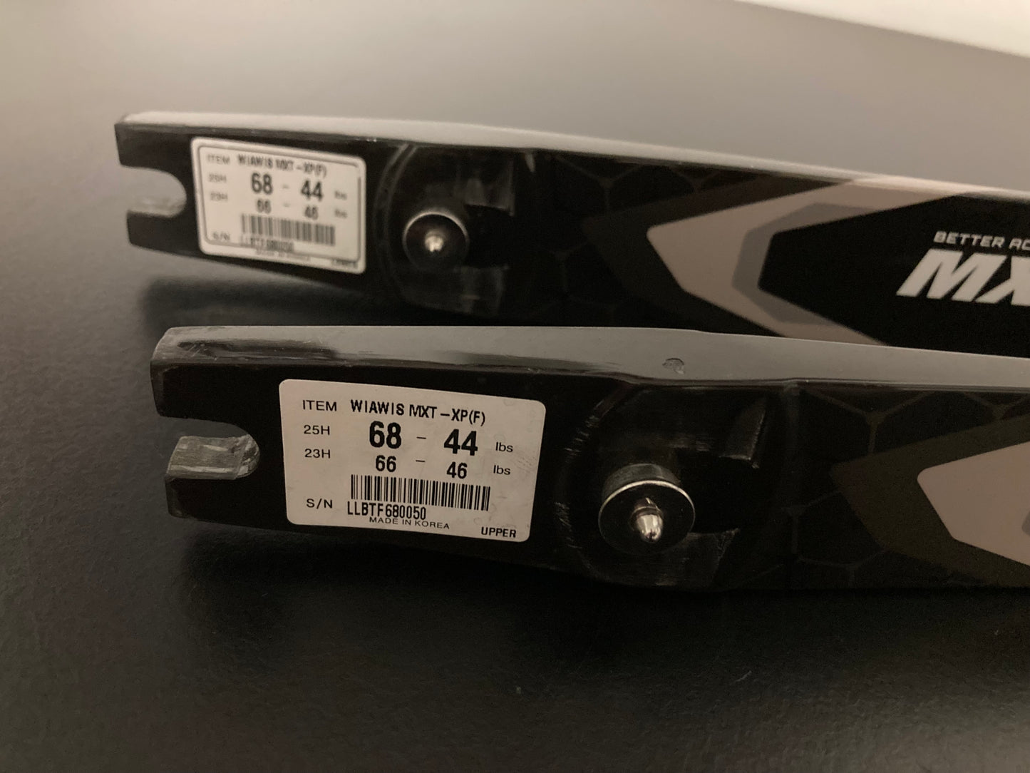 W&W Wiawis MXT-XP Foam Limbs ILF 68-44 lbs - Used (#160)