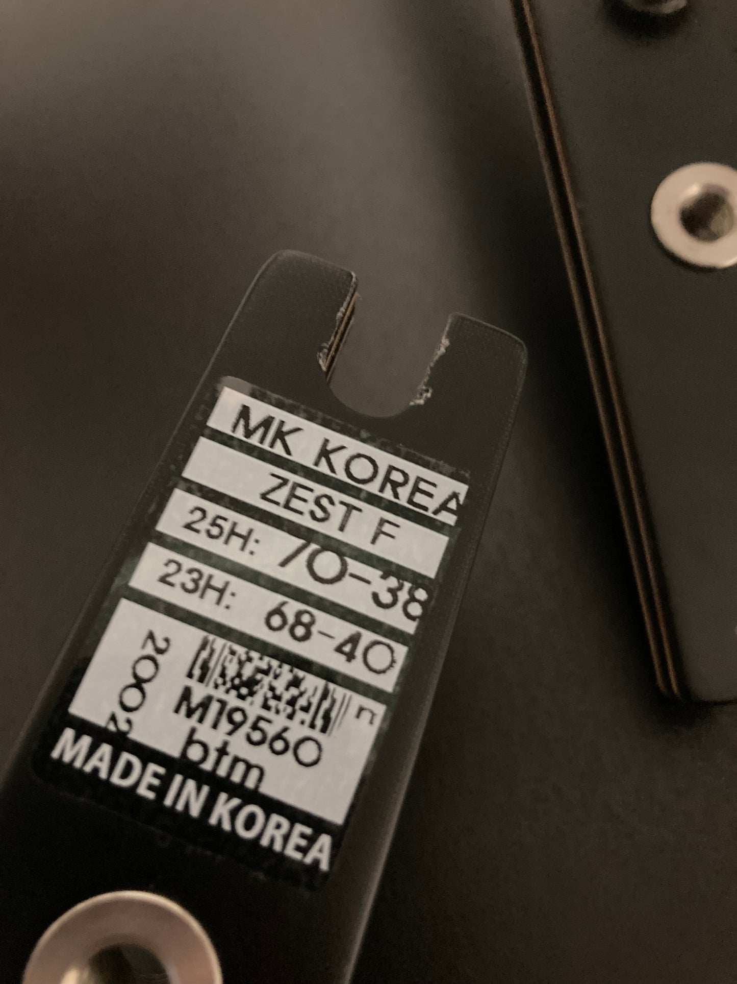 MK Zest Formula Limbs 70-38 lbs - Used (#73)