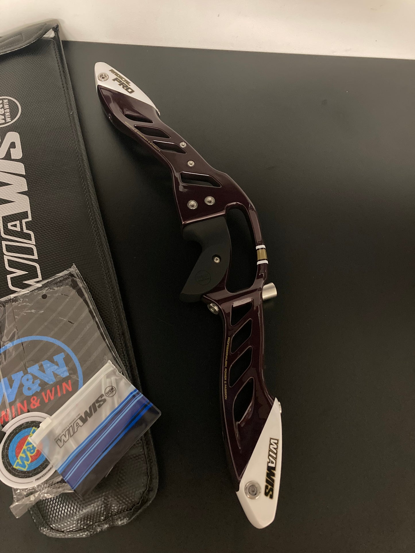 W&W Riser Wiawis Radical Pro ILF RH Deep Purple 25'' - NEW