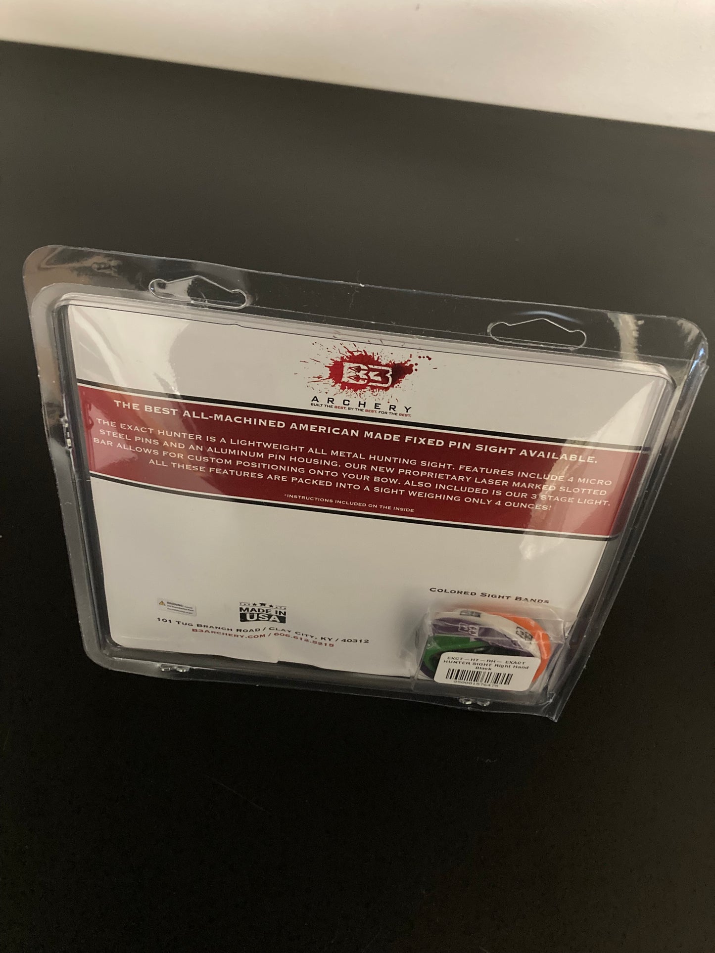 B3 Exact Hunter 4-pin Sight 2023 RH - NEW