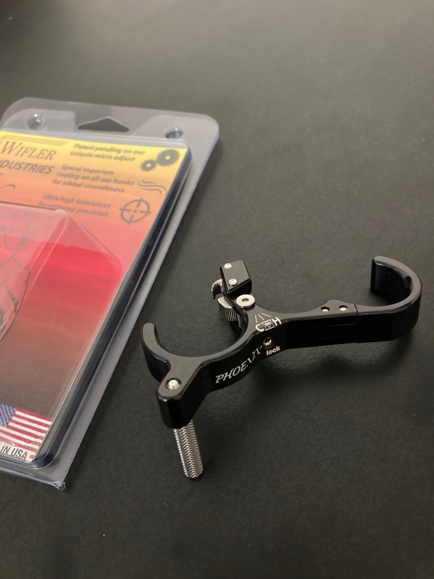 Wifler Industries Phoenix Hinge Release 3-finger MULTIPLE COLOURS - Show Model