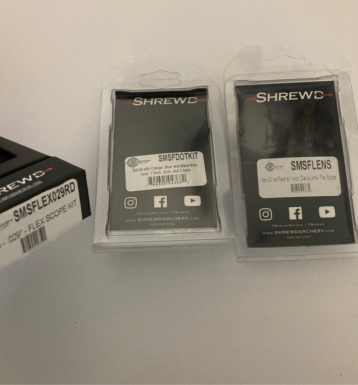 Shrewd Pro Flex .029 Recurve Sight Pin Red - Show Model (#B20)