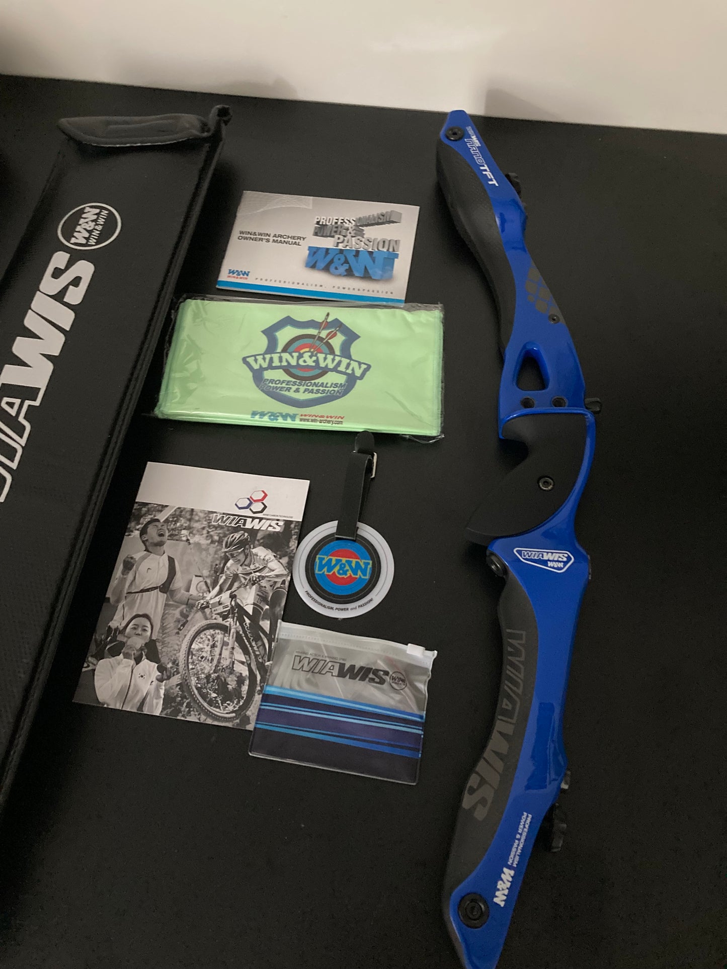 W&W Riser Wiawis Nano TFT Carbon LH Blue 25'' NEW