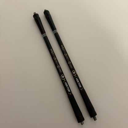 Ramrods Vektor V1 Tungsten Damping Short Stabilizers 2x13.5 inch - NEW (#250)