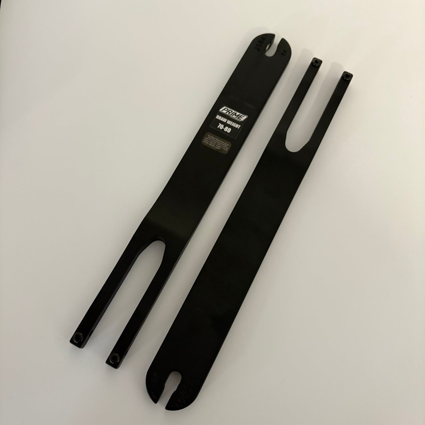 Prime PL80 Standard Compound Limbs 70-80 lbs Black - Show Model (#231)