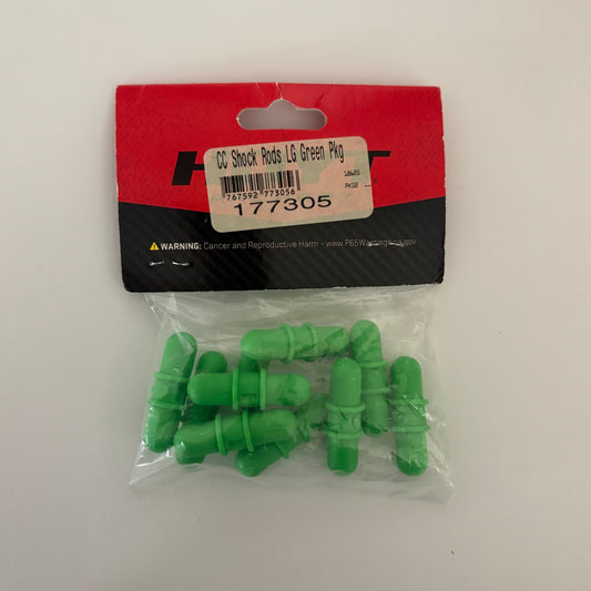 Hoyt Large Shock Rods Green 10 pcs - NEW