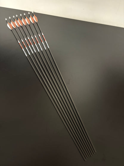 Easton Vector Carbon Arrows 8 pcs / 800 Spine / 29 5/8 inch - NEW