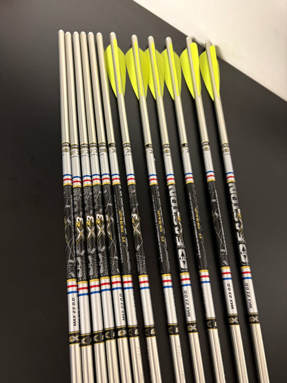 Easton X23 2318 Aluminium Arrows 12 pcs / 34 inch - Show Model