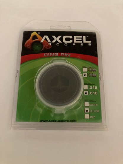 Axcel X31, AV31 Fiber Optic Ring Pin .010 Yellow - NEW