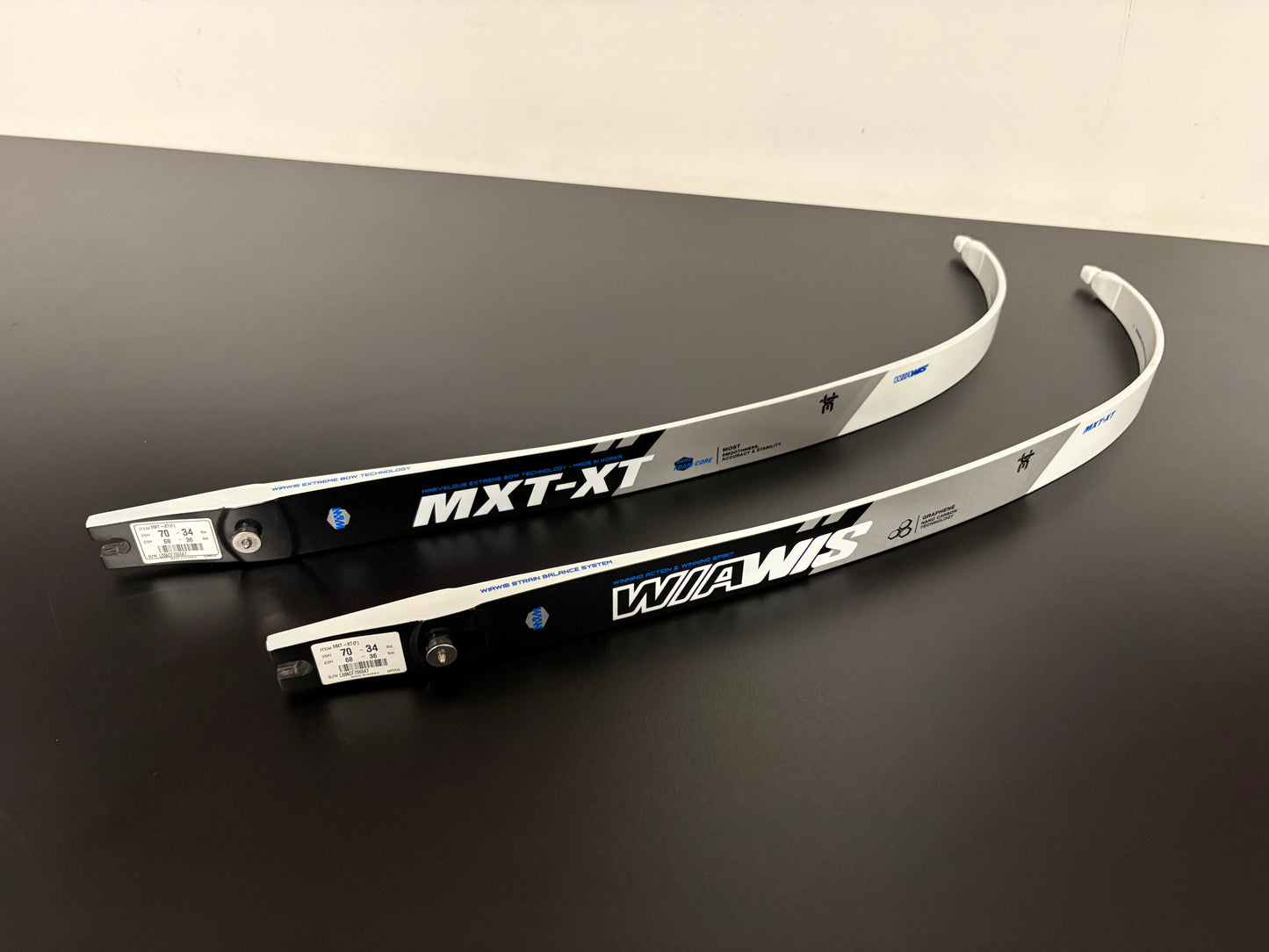 W&W Wiawis MXT-XT Foam Limbs ILF 70-34 lbs - Used (#387)