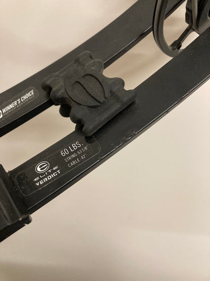 Elite Verdict Compound Bow RH Liquid Bronze 50-60 lbs - Used