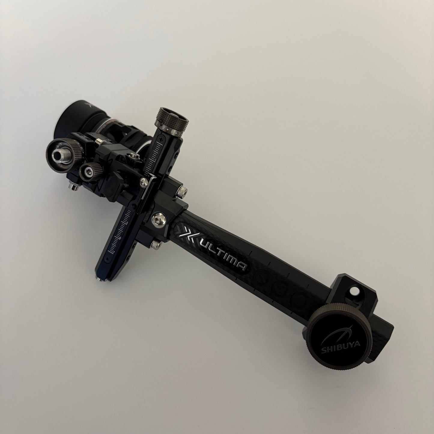 Shibuya Ultima CP Pro Compound Sight LH Black 400-6 inch Incl. Okulus Scope - Show Model