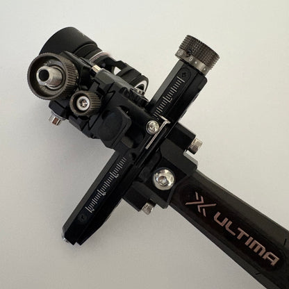 Shibuya Ultima CP Pro Compound Sight LH Black 400-6 inch Incl. Okulus Scope - Show Model