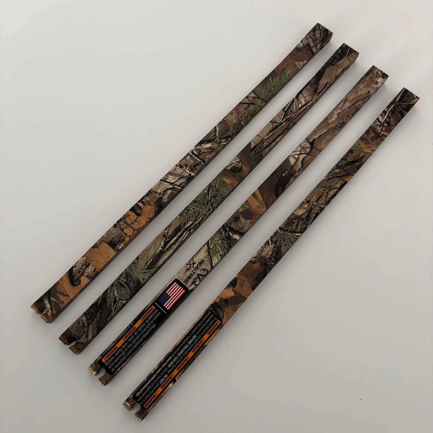 Hoyt Pro Defiant Turbo Compound Limbs 60-70 lbs Deflection 154 Realtree Camo - NEW (#456)