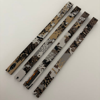 Hoyt RX7 Ultra Compound Limbs 60-70 lbs Deflection 221 Elevation Camo - NEW (#462)