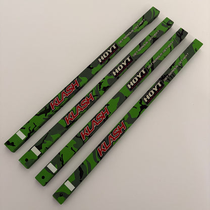 Hoyt Klash Compound Limbs 15-50 lbs Deflection 118 Green - Used (#468)
