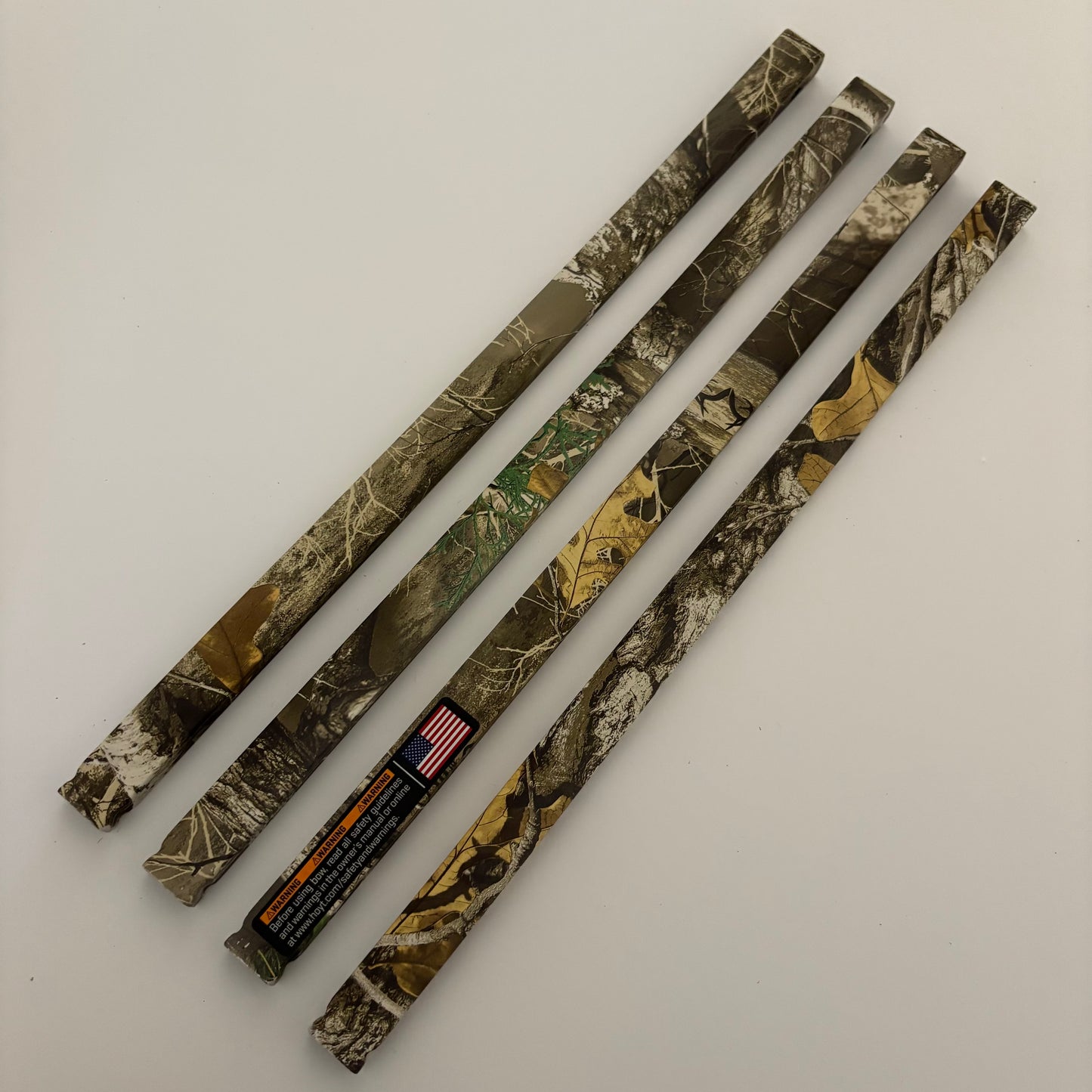 Hoyt Carbon Element G3 Compound Limbs 60-70 lbs Deflection 108 Realtree Camo General Hoyt Logo- NEW (#469)