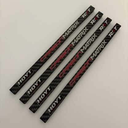 Hoyt Carbon Matrix G3 Compound Limbs 40-50 lbs Deflection 80 Black - Show Model (#471)