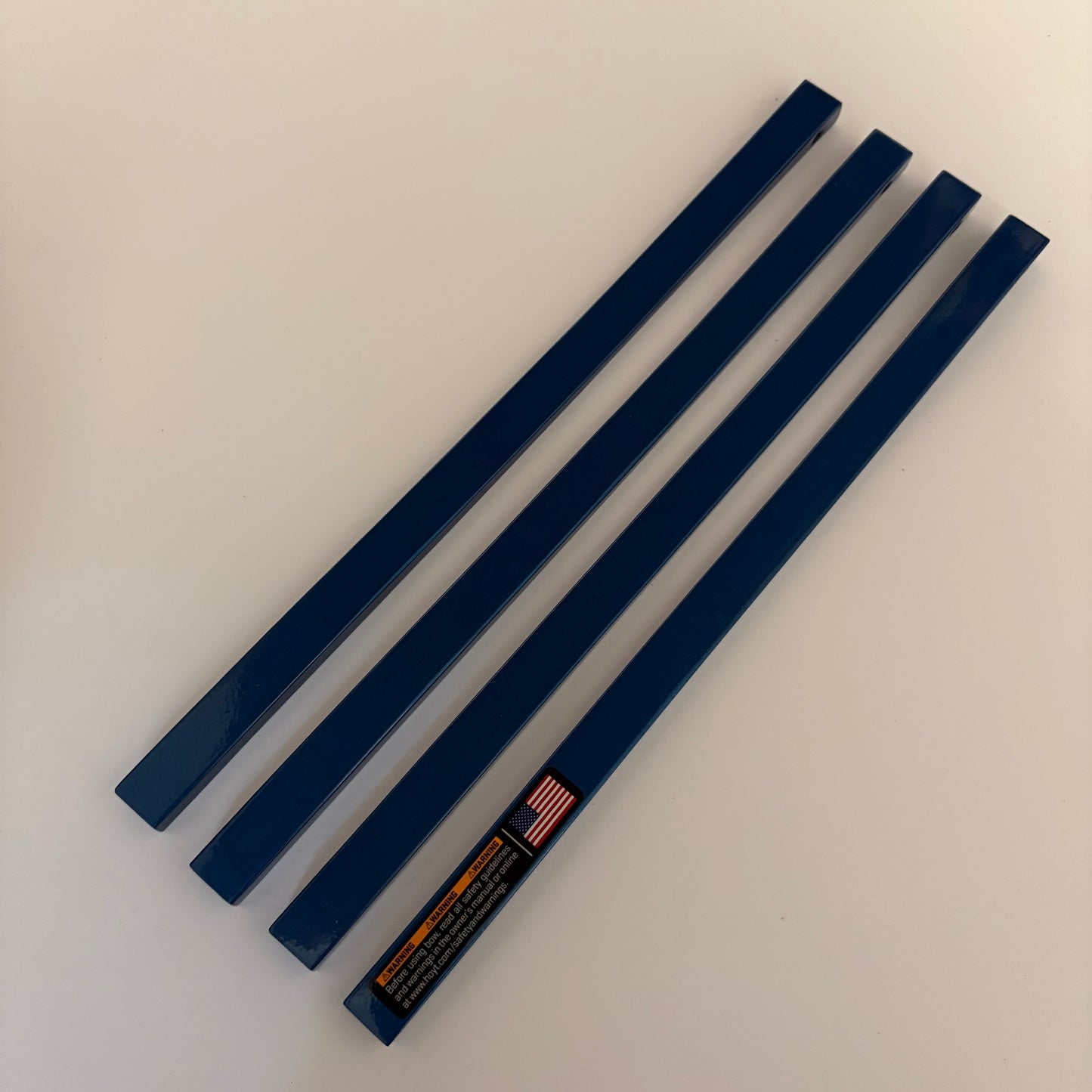 Hoyt Carbon Spyder 34 Compound Limbs 40-50 lbs Deflection 84 Blue General Hoyt Logo - NEW (#473)
