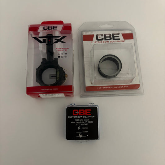 CBE VTX 32 Compound Scope Including Shade + Lens - NEW (#154)