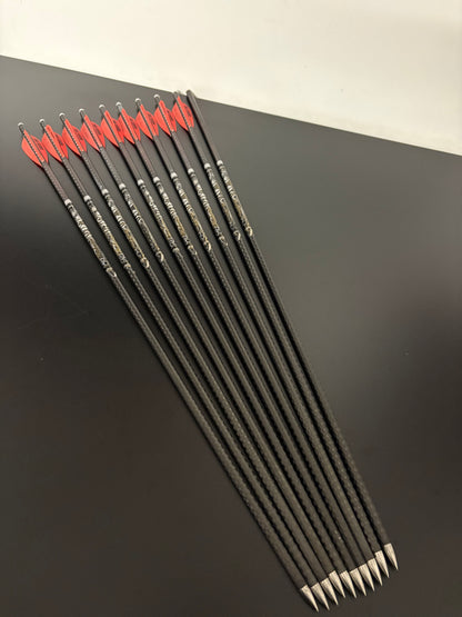 Victory V-Tac 23 Carbon Arrows 10 pcs / Spine 270 / 28 inch - Used