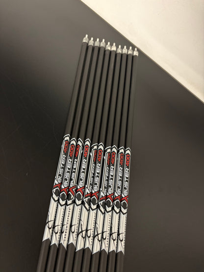 Carbon Express X-Buster Carbon Arrows 10 pcs / Spine 400 / 29.75 inch - Show Model