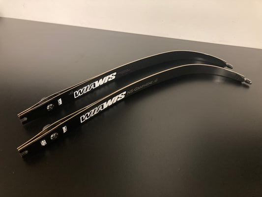 W&W Wiawis NS-Graphene Wood Limbs ILF 70-42 lbs - NEW (#95)