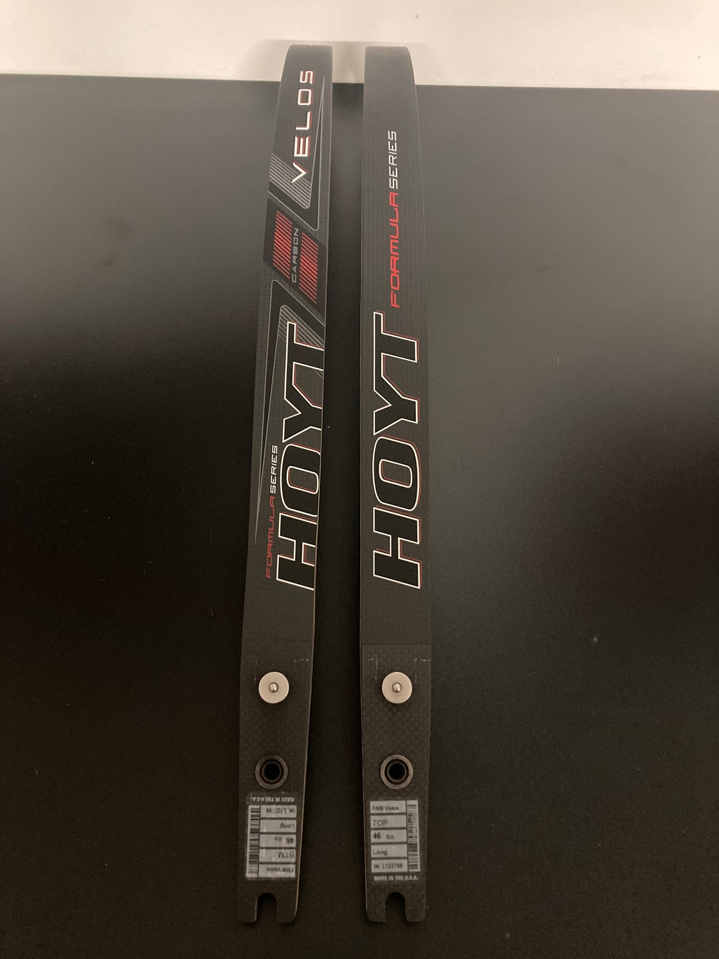 Hoyt Velos Formula Limbs Bamboo 70-46 lbs - Used (#83)
