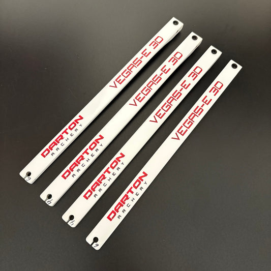Darton Vegas E-3D Compound Limbs 50-60 lbs White - Show Model (#292)