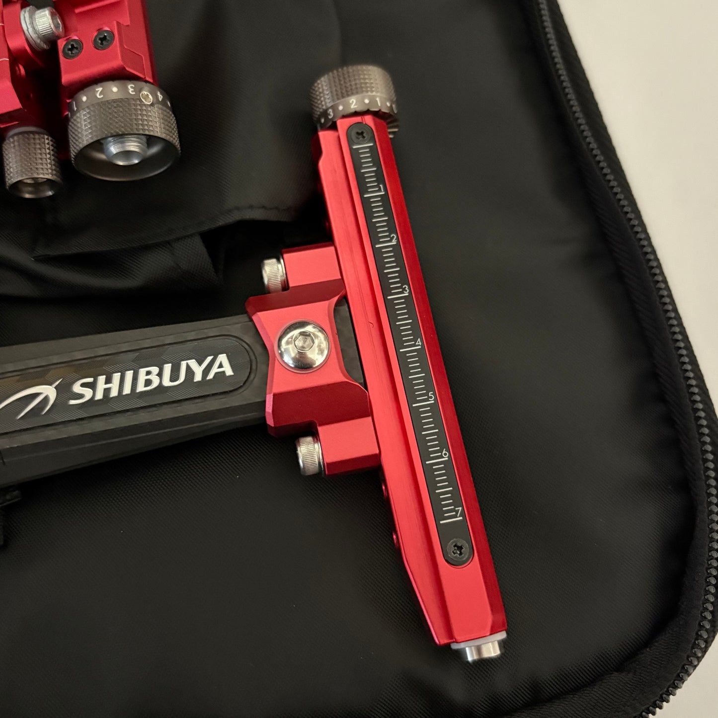 Shibuya Ultima CP Pro Compound Sight RH Red 400-6 inch - NEW