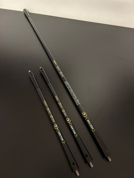 Ramrods Vektor V1 Stabilizer Set 30 + 2x13.5 inch - Used (#255)