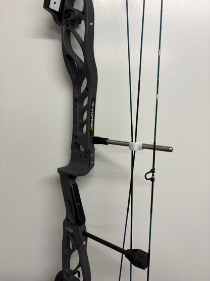 PSE Supra X 37 M2 Compound Bow RH Charcoal 50-60 lbs - Used