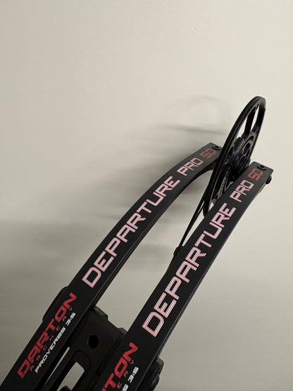 Darton Departure Pro SD Compound Bow RH/LH Matte Black 50-60 lbs - NEW