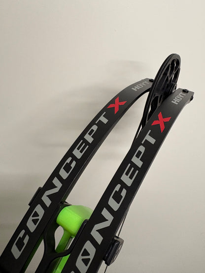 Hoyt Concept X 40 Compound Bow RH Twisted Green 50-60 lbs - Show Model