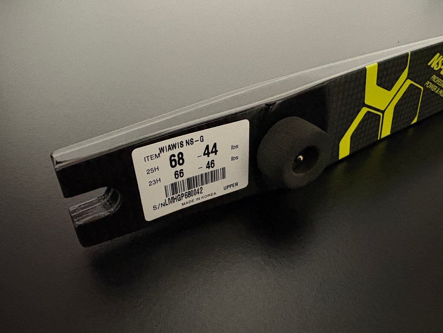 W&W Wiawis NS-Graphene Foam Limbs ILF 68-44 lbs - NEW (#298)