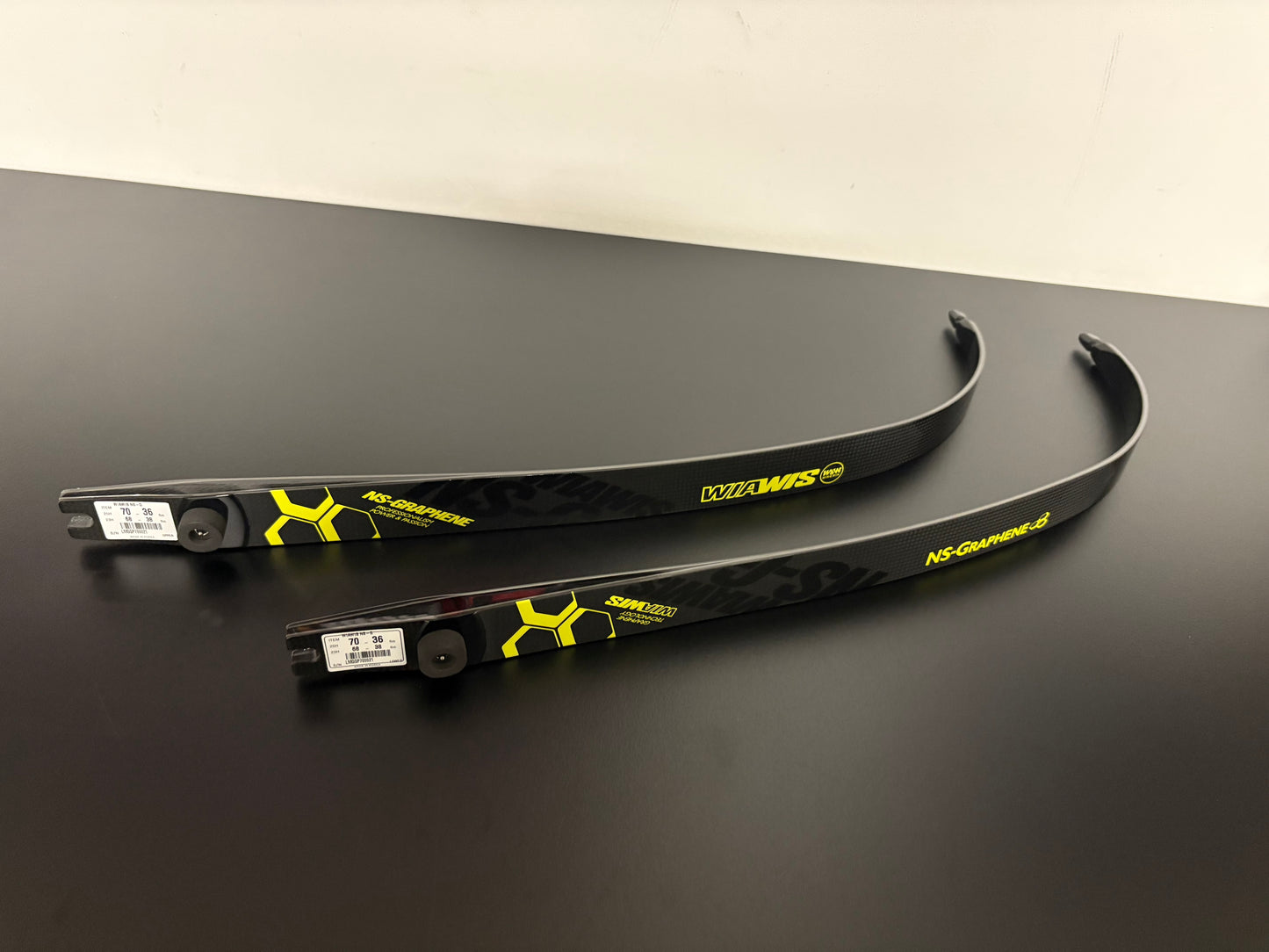 W&W Wiawis NS-Graphene Foam Limbs ILF 70-36 lbs - NEW (#303)