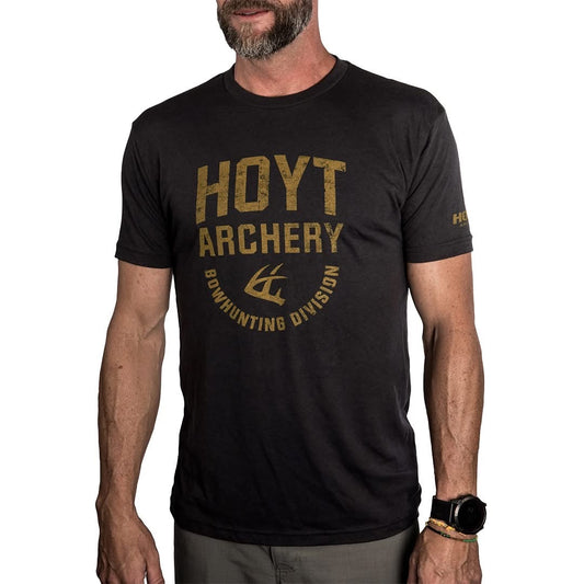 Hoyt T-Shirt 'Lone Crest' Size M - NEW (#G58)