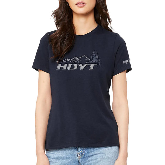 Hoyt Ladies T-Shirt 'MTN Side' Size L - NEW (#G64)