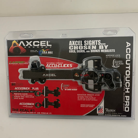 Axcel Carbon Accutouch Pro Slider Sight RH Incl. AVX-31 Scope - NEW (#571)