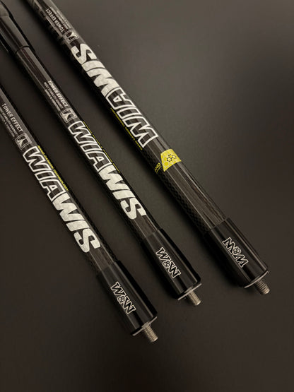 W&W Wiawis S21 Stabilizer Set 30 + 2x11 inch Glossy Black - NEW (#257)