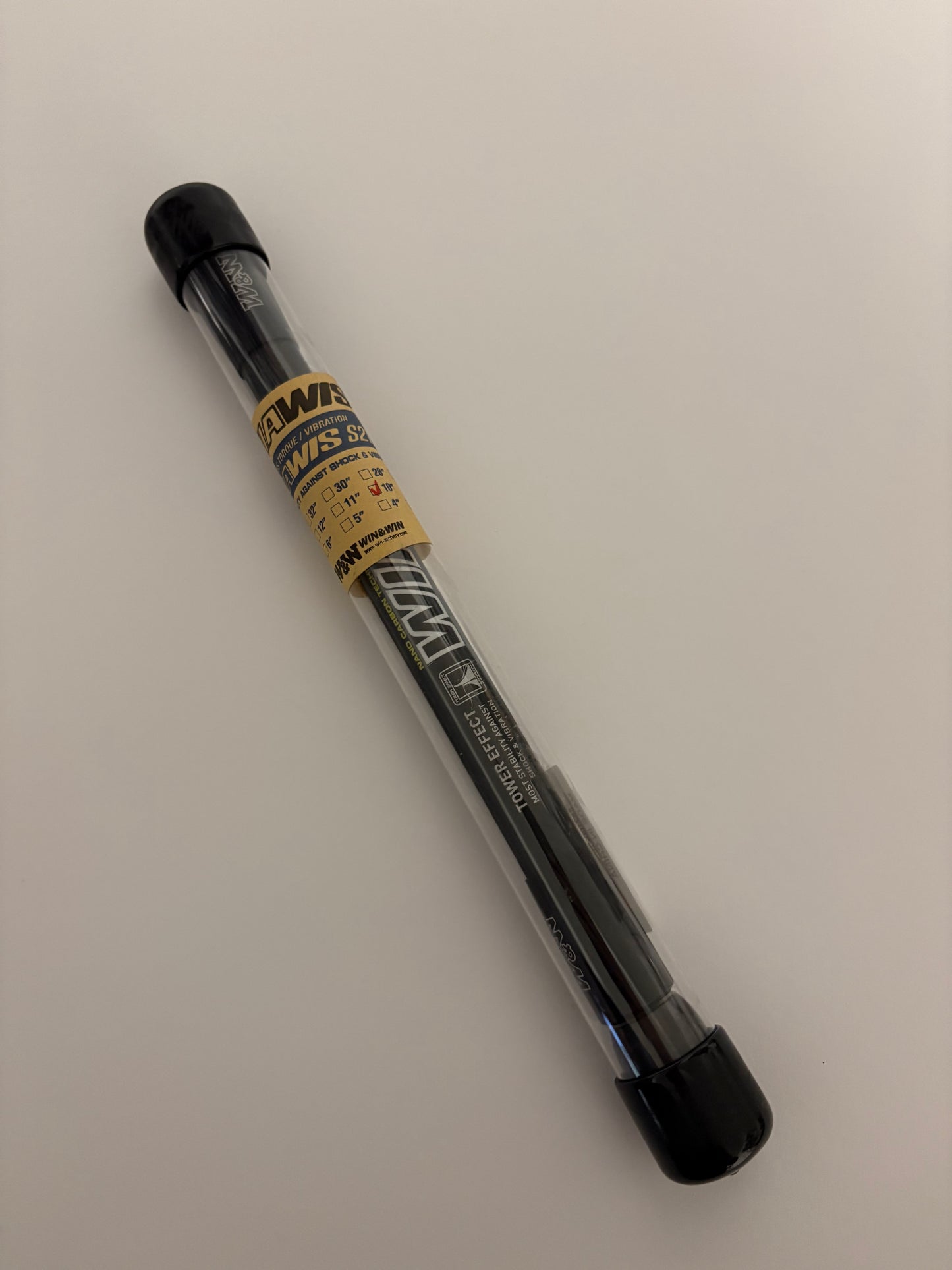 W&W Wiawis S21 Short Stabilizer 10 inch Matt Black - NEW (#260)