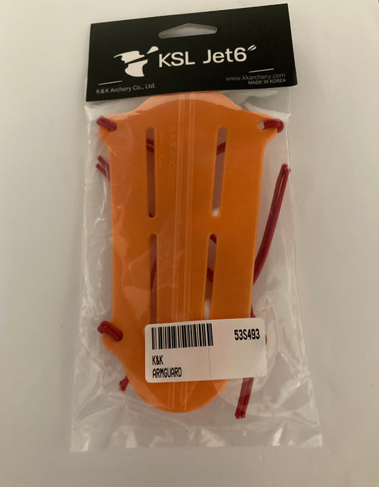KSL Jet6 Arm Guard Orange Large - NEW