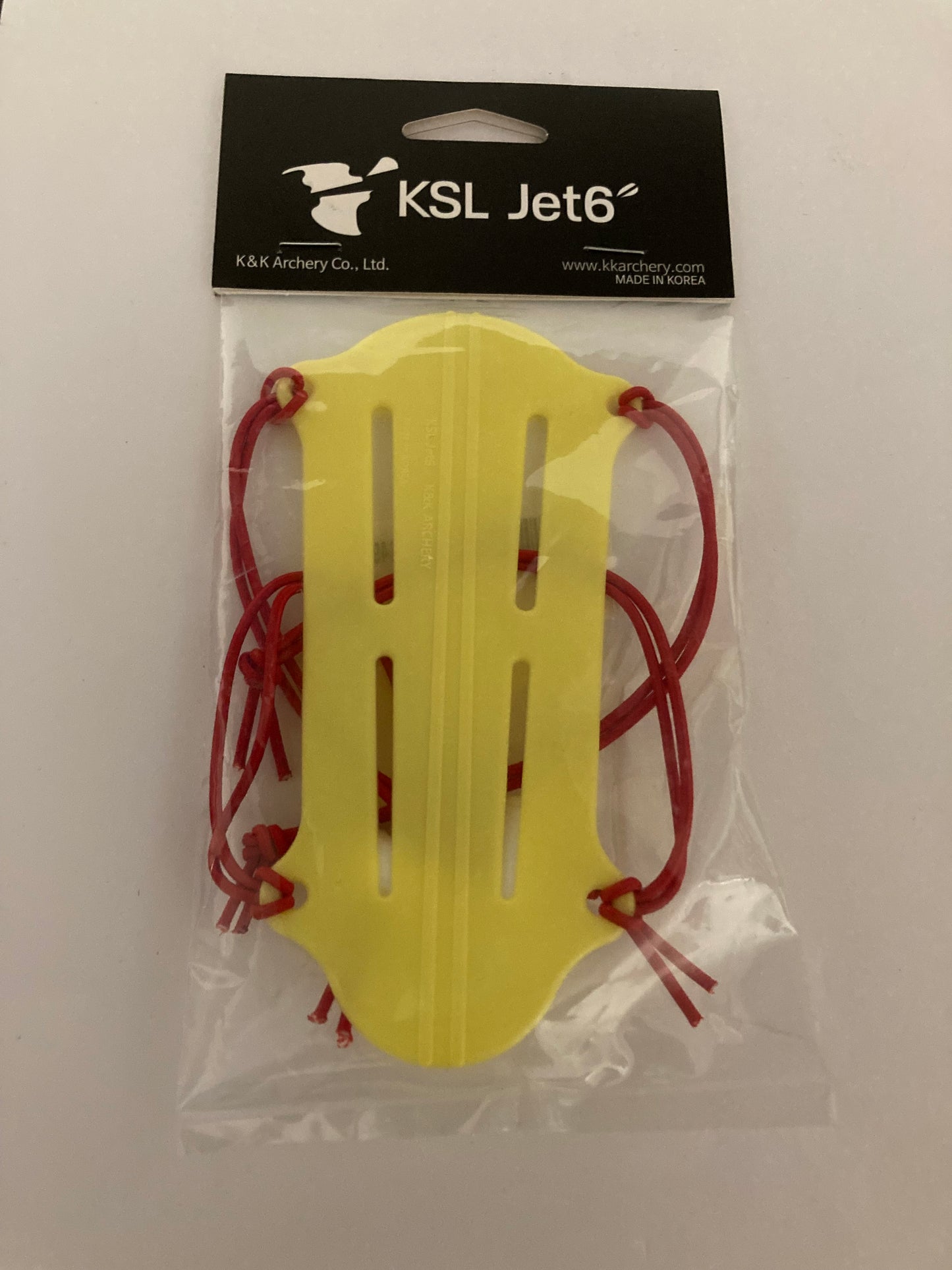 KSL Jet6 Arm Guard Yellow Regular - NEW