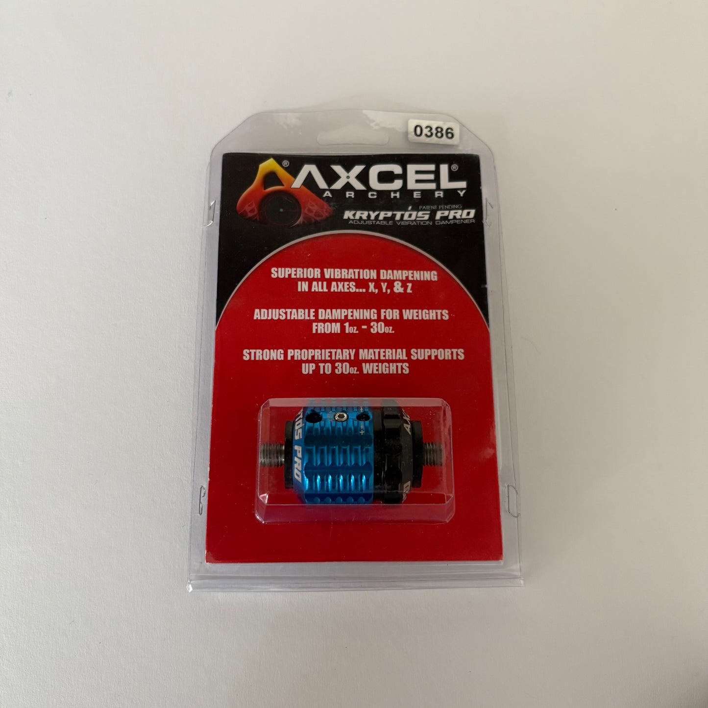 Axcel Kryptos Pro Adjustable Damper Blue - NEW (#386)