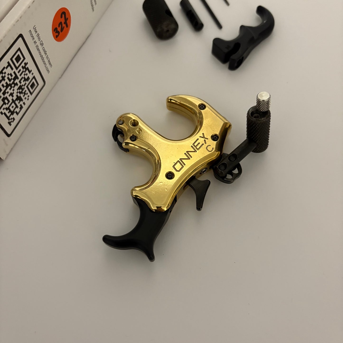 Stan Onnex Clicker Thumb Trigger Release Heavy Metal Medium - Used (#327)