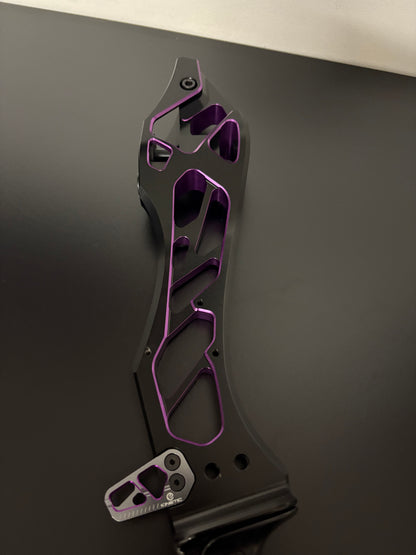Kinetic Riser Invinso V2 Dual Color ILF RH Black/Purple 25'' - Used