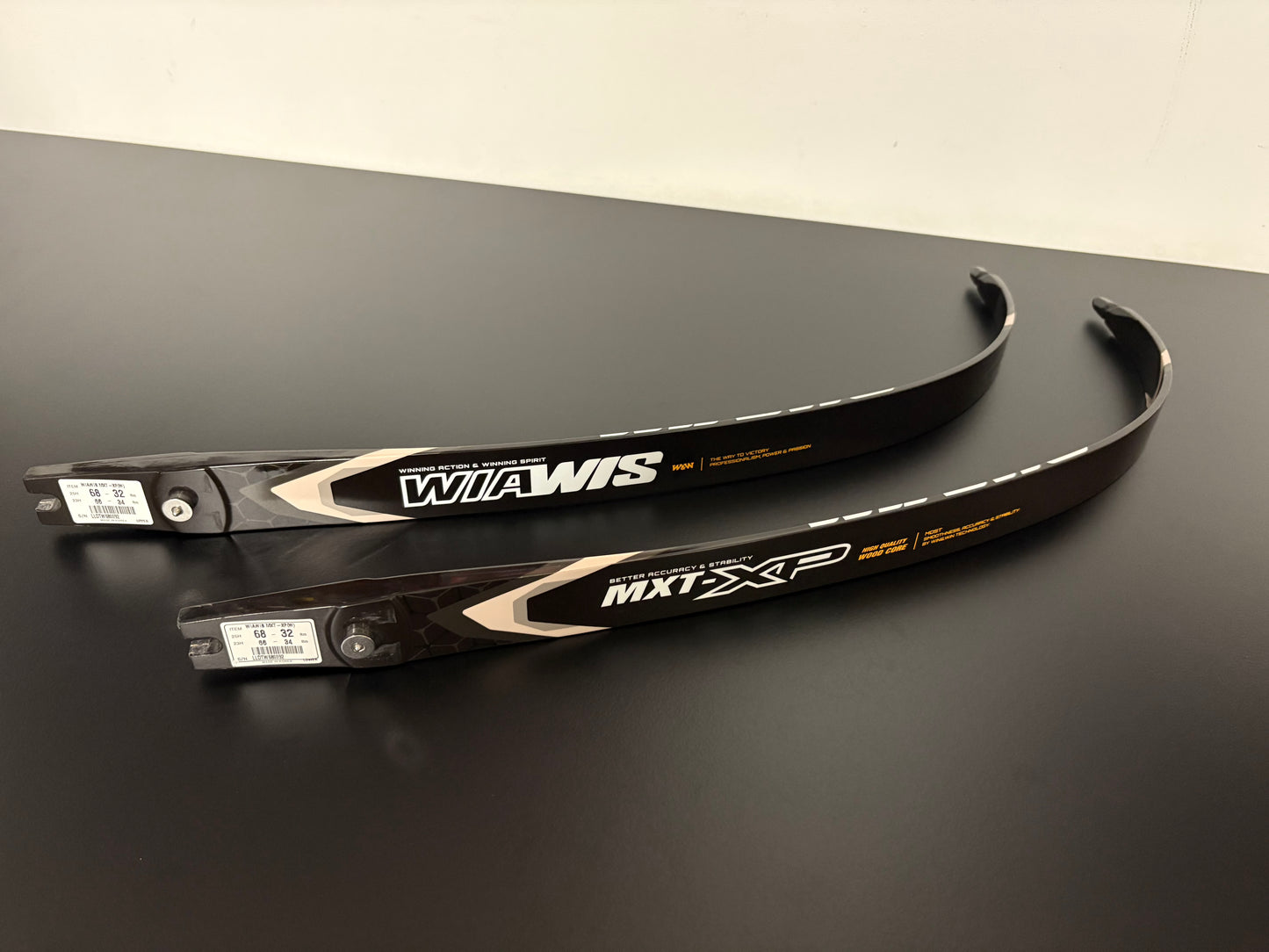 W&W Wiawis MXT-XP Wood Limbs ILF 68-32 lbs - Used (#276)