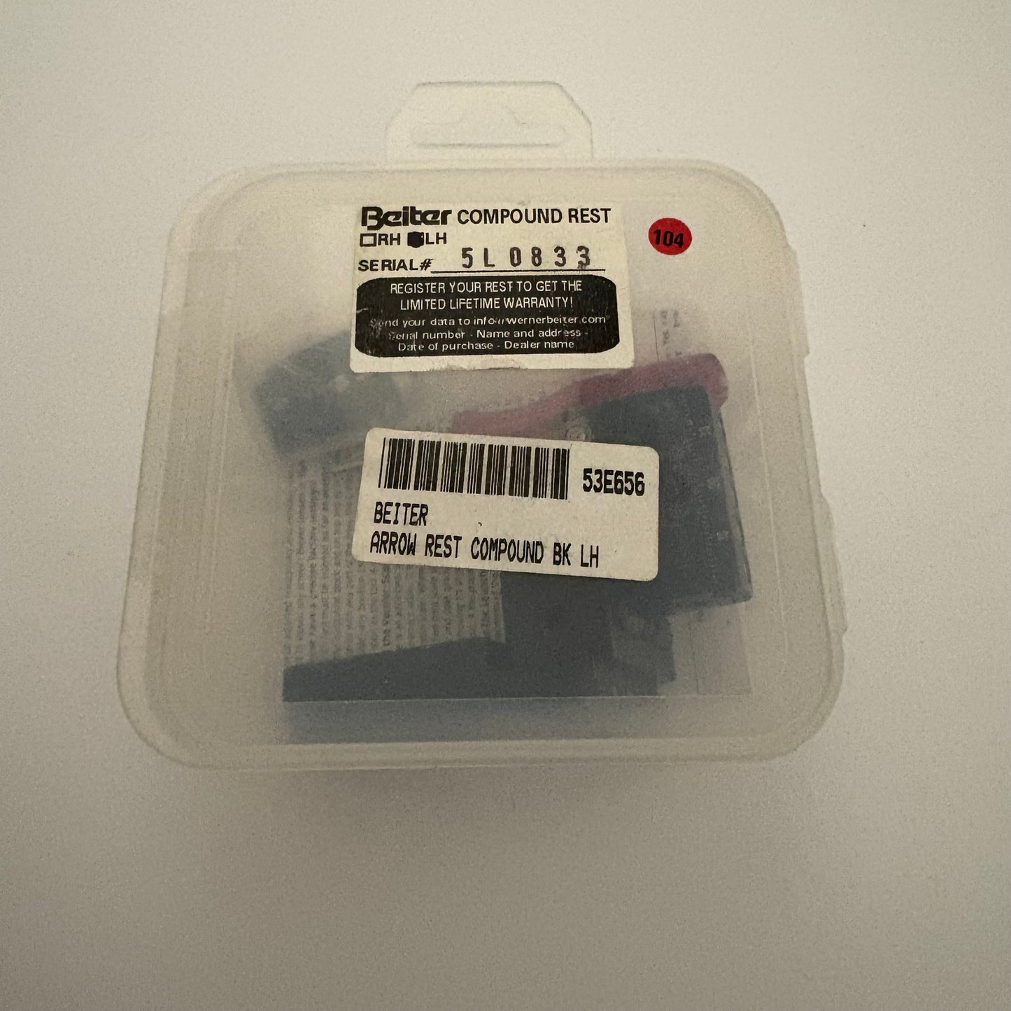 Beiter Compound Arrow Rest LH - Used (#R104)