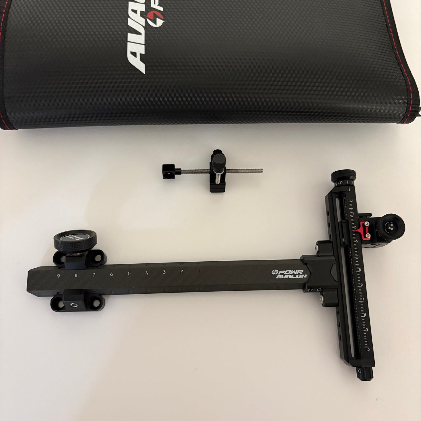 Avalon Powr Recurve Sight RH Black 9'' - Used (#OR24)