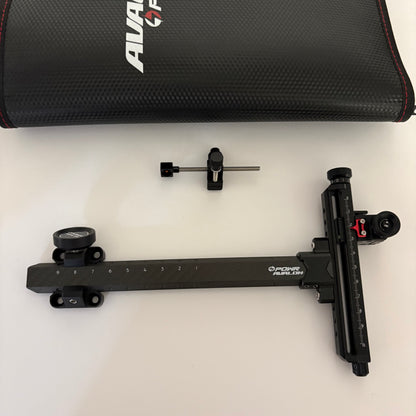 Avalon Powr Recurve Sight RH Black 9'' - Used (#OR24)